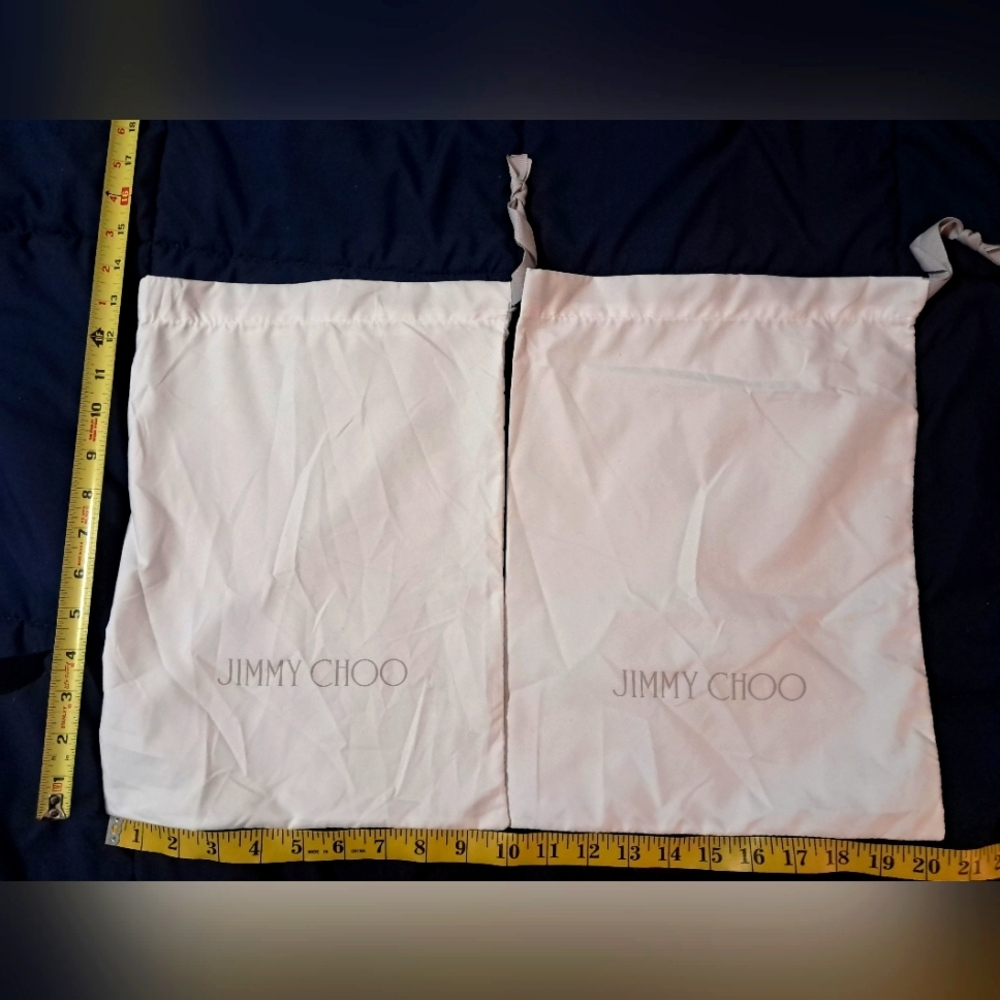 Lot of 2 Jimmy Choo dust bags